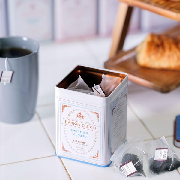 Harney & Sons, Classic Collection, Earl Grey Supreme, 20 Sachets, 1.4 oz (40 g)