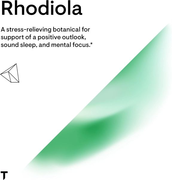 Thorne Research, Rhodiola, 100 mg, 60 Capsules