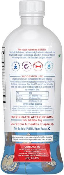 MaryRuth's, Liquid Nighttime Multimineral, Coconut Dream, 30 fl oz (887 ml)