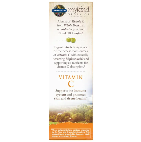 Garden of Life Organics Vitamin C Organic Spray Orange-Tangerine - 2 oz