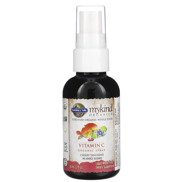 Garden of Life Organics Vitamin C Organic Spray Cherry-Tangerine - 2 oz