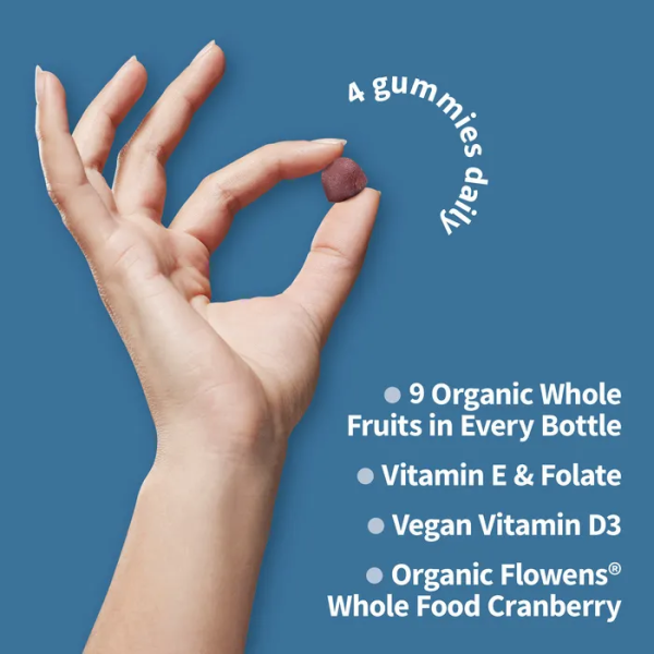 Garden of Life Organics Men's Multi 40 Plus Whole Food Gummies Organic Berry - 120 Vegan Gummy Drops