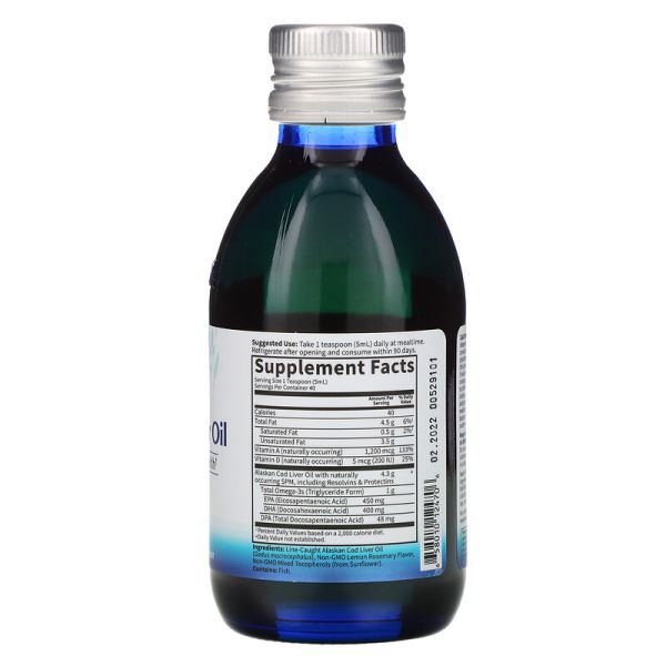 Garden of Life Dr. Formulated Alaskan Cod Liver Oil Lemon - 6.76 fl oz