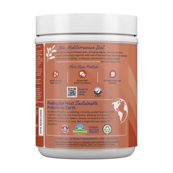 Dr. Formulated MD Protein Plant & Sustainable Salmon Creamy Vanilla flavor 22.71oz (644 g)