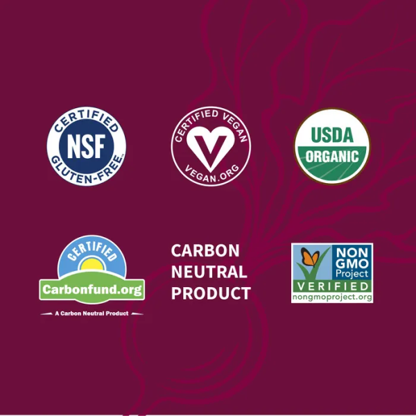 Garden of Life Organic Beets Gummies Raspberry - 60 Gummies