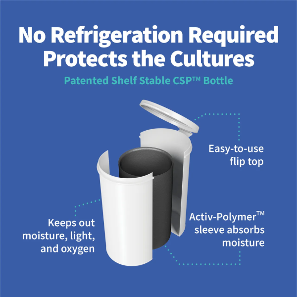 Garden of Life Dr. Formulated Probiotic Gas and Bloating - 50 billion - 30 Vegetarian Capsules