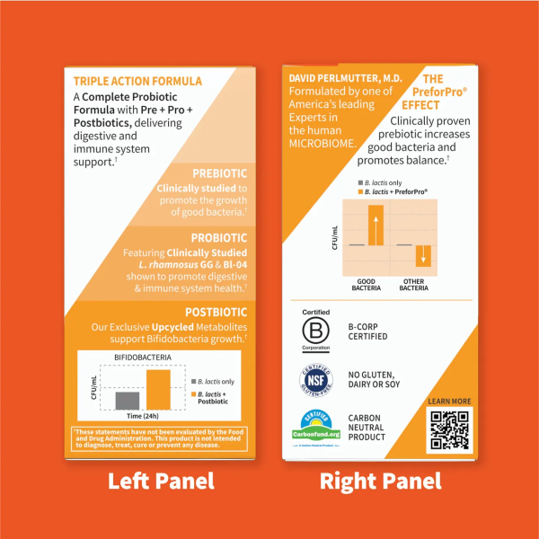 Garden of Life Dr. Formulated Probiotics Pre + Pro + Postbiotics - 30 billion - 30 Mini Vegetarian Capsules