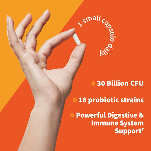 Garden of Life Dr. Formulated Probiotics Pre + Pro + Postbiotics - 30 billion - 30 Mini Vegetarian Capsules