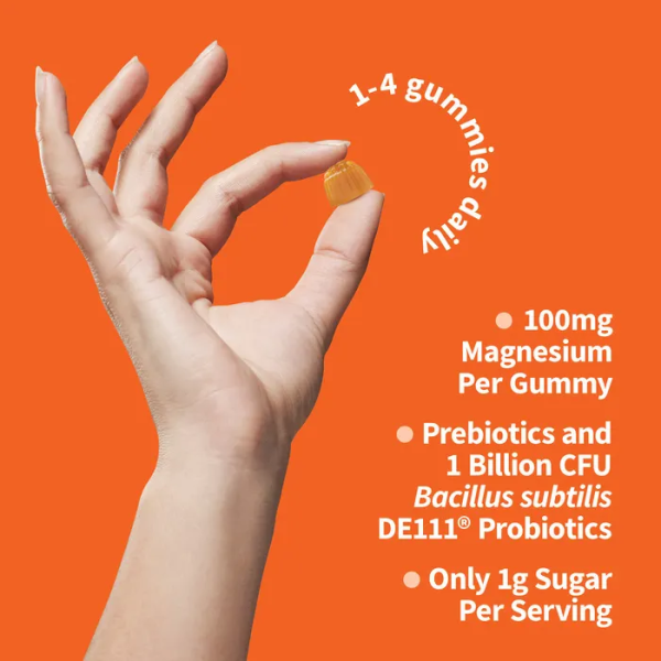 Garden of Life Dr. Formulated Magnesium with Pre & Probiotics Orange Crème - 60 Gummies