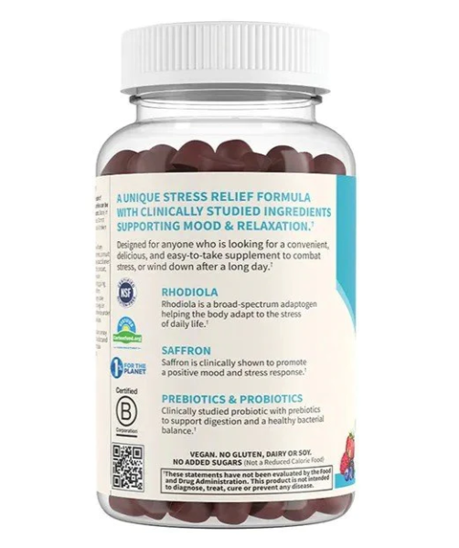 Garden of Life Herbal Stress Relief Gummies Berry - 60 Gummies