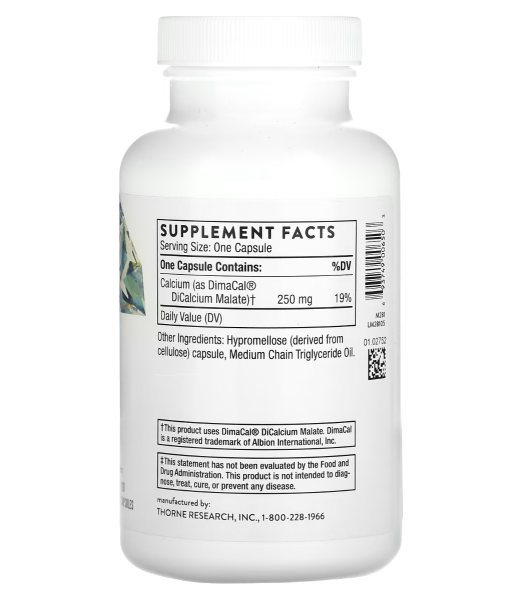 Thorne Calcium - 120 Capsules