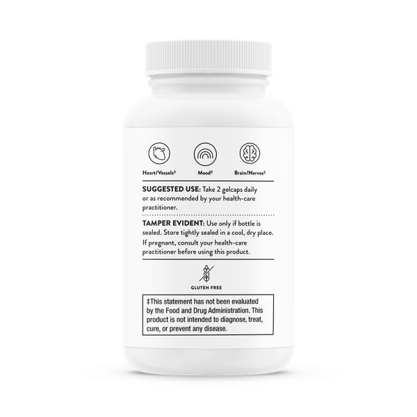 Thorne Research, Advanced DHA, 650 mg DHA and 200 mg of EPA, 60 gelcaps