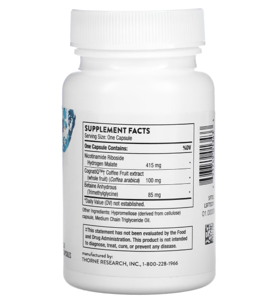 Thorne, Brain Factors, 30 Capsules