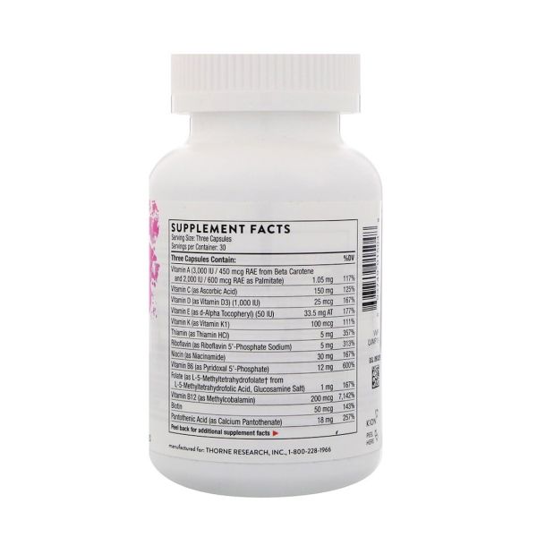 Thorne Basic Prenatal - 90 Capsules