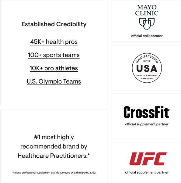 Thorne Berberine - 1000 mg - 60 Capsules