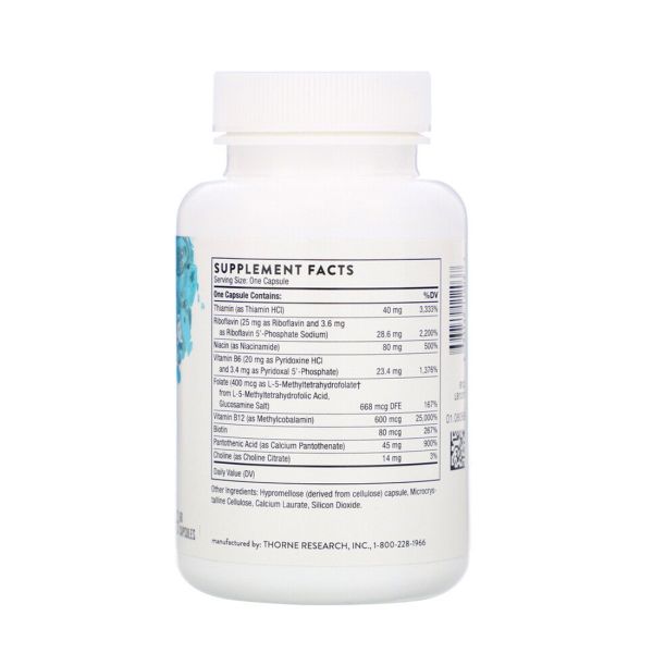 Thorne B-Complex #12 - 60 Capsules