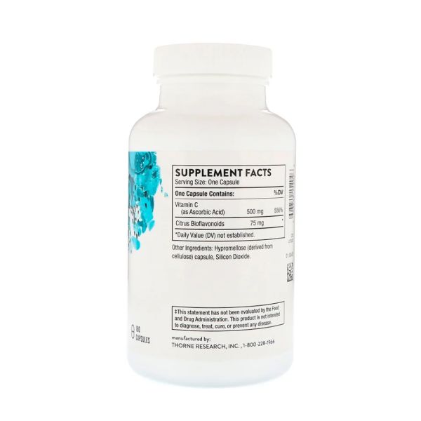 Thorne Research Vitamin C with Flavonoids 180 Capsules