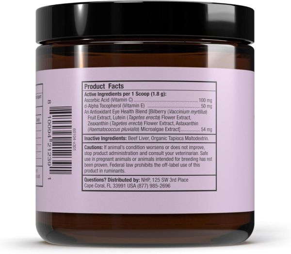 Dr. Mercola, Bark & Whiskers™, Eye Support, For Dogs & Cats, 5.71 oz (162 g)