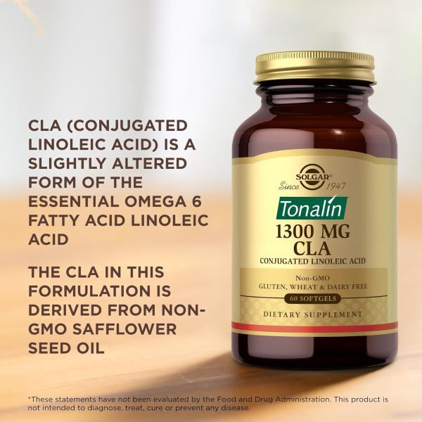 Solgar Tonalin CLA - 1300 mg - 60 Softgels