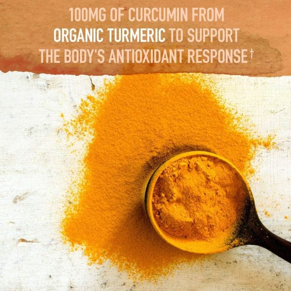 Garden of Life Organics Extra Strength Turmeric Inflammatory Response - 120 Vegan Tablets