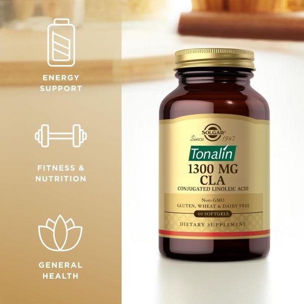 Solgar Tonalin CLA - 1300 mg - 60 Softgels