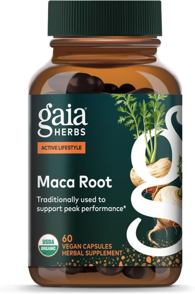 Gaia Herbs Maca Root - 60 Vegan Capsules