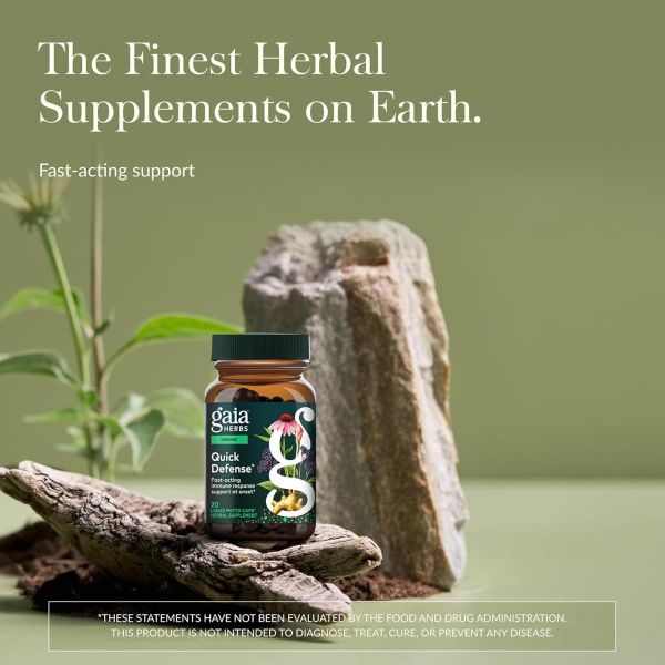 Gaia Herbs, Quick Defense®, 40 Liquid Phyto-Caps®