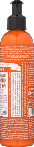Dr. Bronner's Organic Hand & Body Lotion Orange Lavender - 8 fl oz