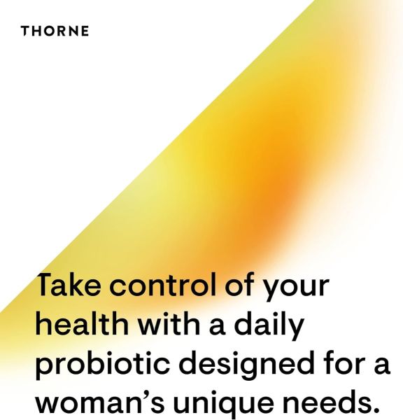 Thorne Research, Women's Daily Probiotic, 30 Capsules