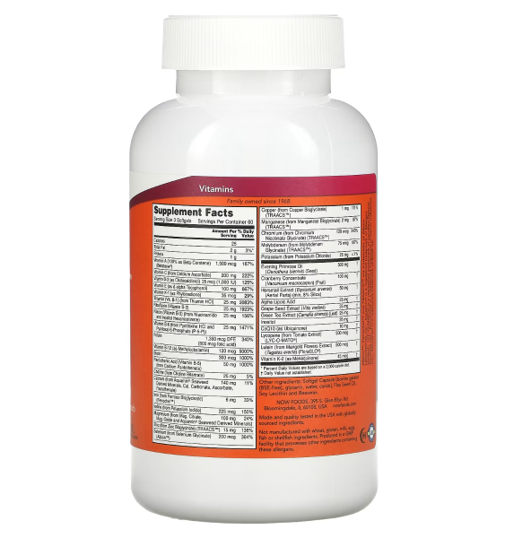 NOW EVE Superior Women's Multi - 180 Softgels