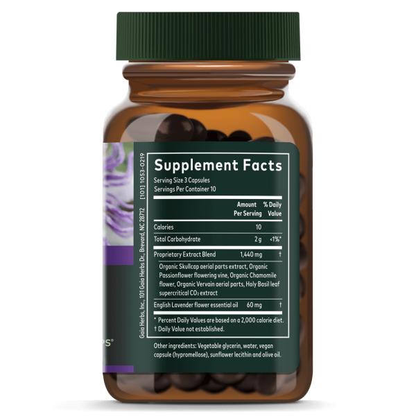 Gaia Herbs Calm A.S.A.P - 60 Vegan Liquid Phyto-Caps®