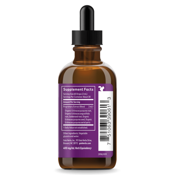 Gaia Herbs Kids Echinacea Goldenseal 1oz