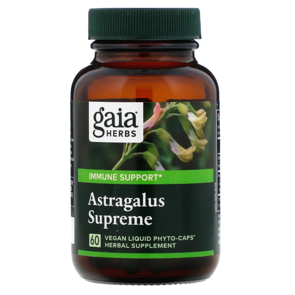 Gaia Herbs Immune Support™ Astragalus Supreme - 60 Vegan Liquid Phyto-Caps