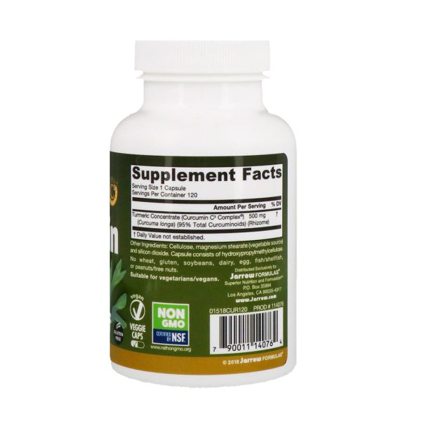 Jarrow Formulas Curcumin 95 500 mg