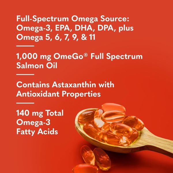 Garden of Life, Norwegian Salmon Oil, 60 Softgels (1,000 mg per Softgel)