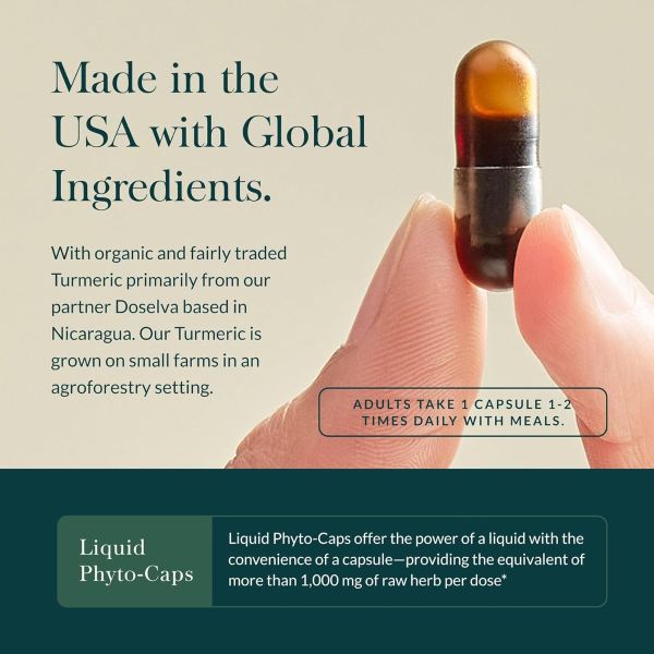 Gaia Herbs, Turmeric Supreme®, 120 Liquid Phyto-Caps