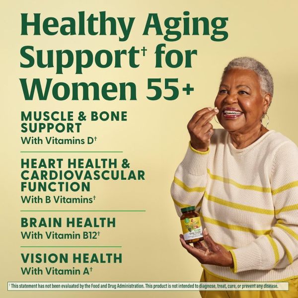 MegaFood Women Over 55+ One Daily Multivitamin - 60 Tablets