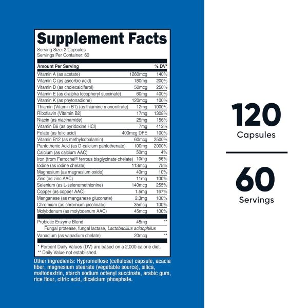 Nutricost Multivitamin - 120 Capsules