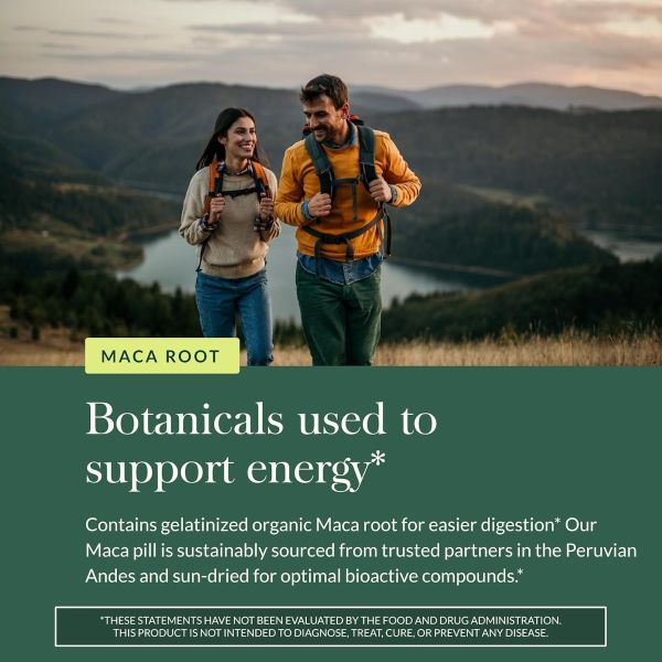 Gaia Herbs Maca Root - 60 Vegan Capsules