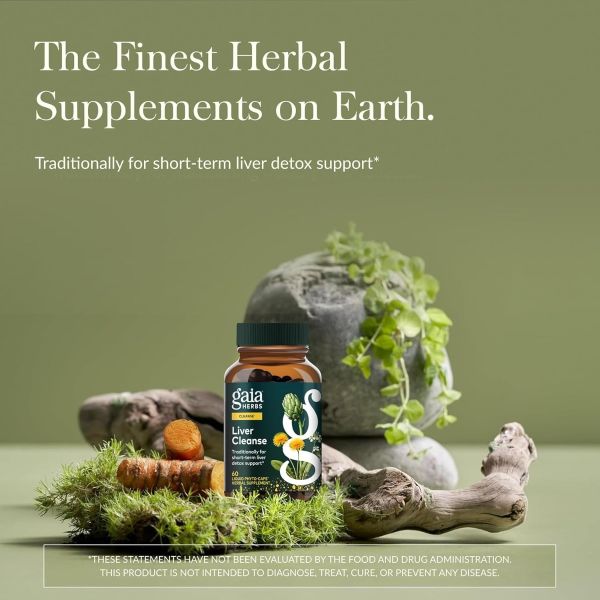 Gaia Herbs, Liver Cleanse, 60 Liquid Phyto-Caps