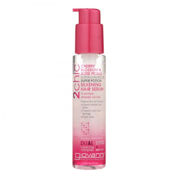 Giovanni Hair Care Products 2chic - Hair Serum - Cherry Blossom Fl Oz - Organic Basic Food Giovanni Hair Care Products 2chic - Hair Serum - Cherry Blossom Fl Oz - Organic Basic Food