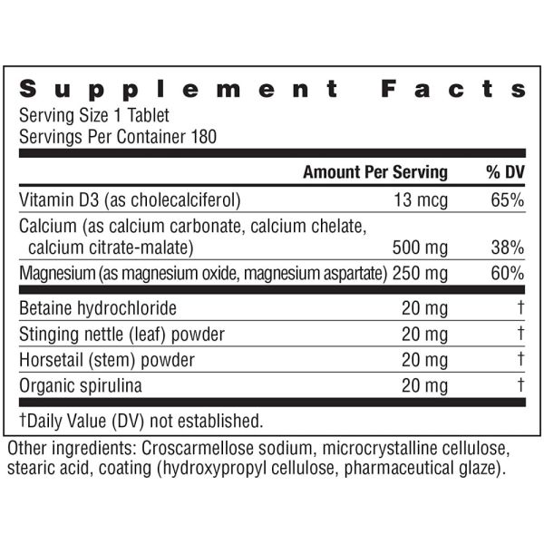Rainbow Light Calcium with Magnesium & Vitamin D3 - 180 Tablets