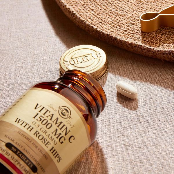 Solgar Vitamin C - 1000 mg - 100 Vegetable Capsules