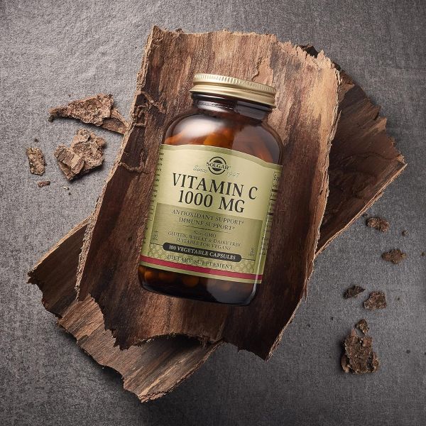 Solgar Vitamin C - 1000 mg - 100 Vegetable Capsules