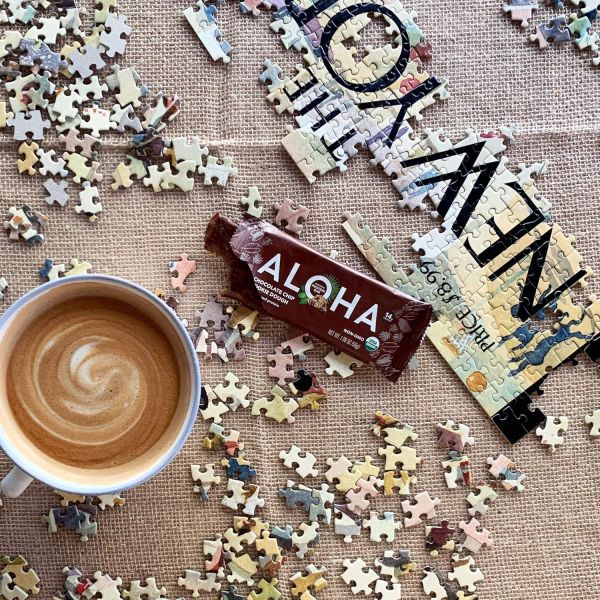 ALOHA Organic Plant-Based Protein Bar, Chocolate Chip Cookie Dough - 1.98 oz