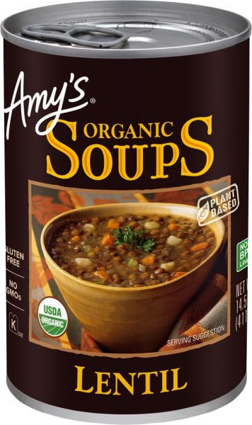 Amy's Organic Soup, Lentil - 14.5 fl oz