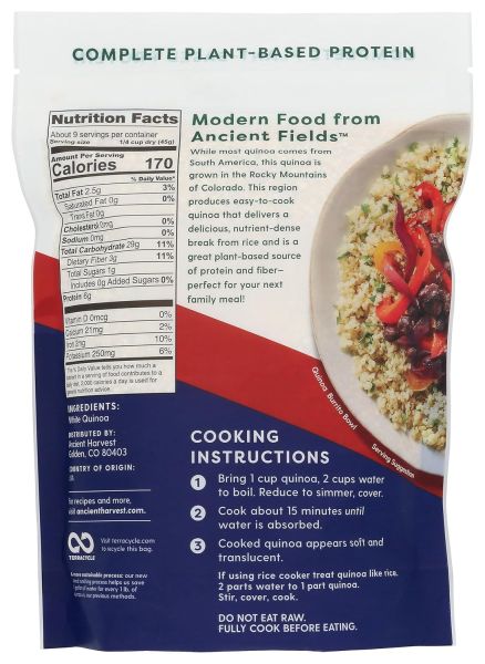 Ancient Harvest Traditional White Quinoa - 14.4 oz