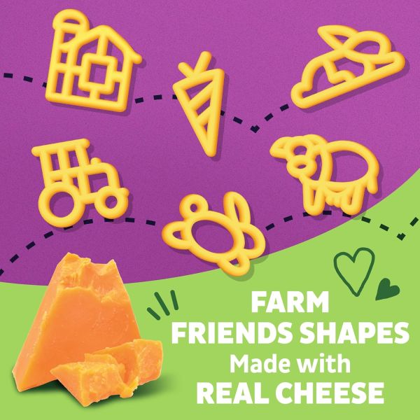 Annie's Farm Friends and Cheddar, Made with Real Cheese and Organic Pasta - 6 oz