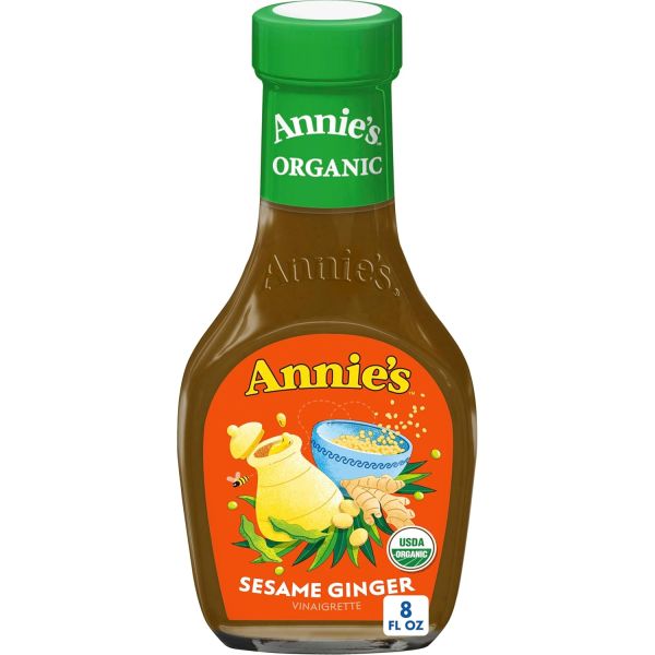 Annie's Organic Sesame Ginger Vinaigrette Salad Dressing - 8 fl oz
