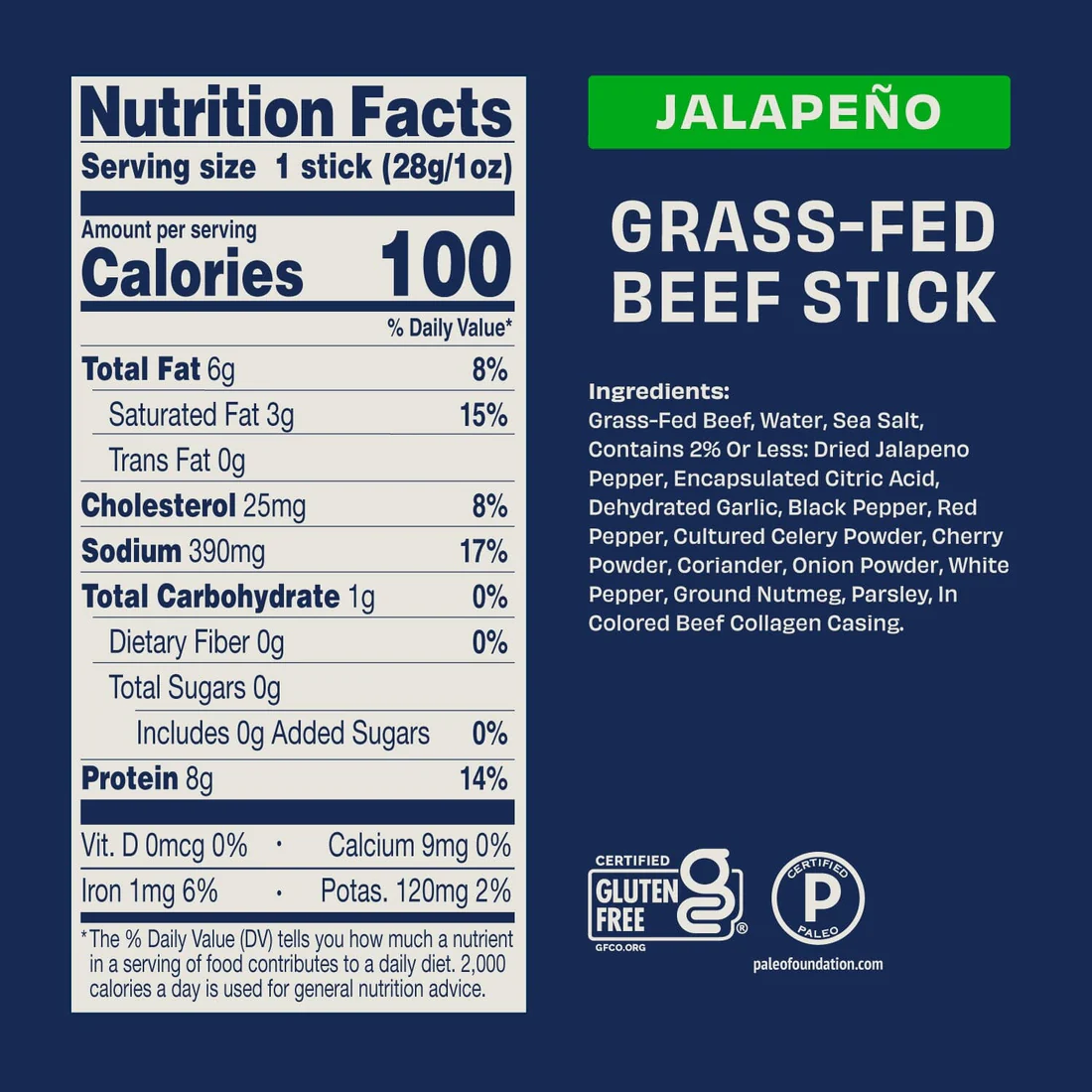 Country Archer Jalapeno Beef Stick - 1 oz